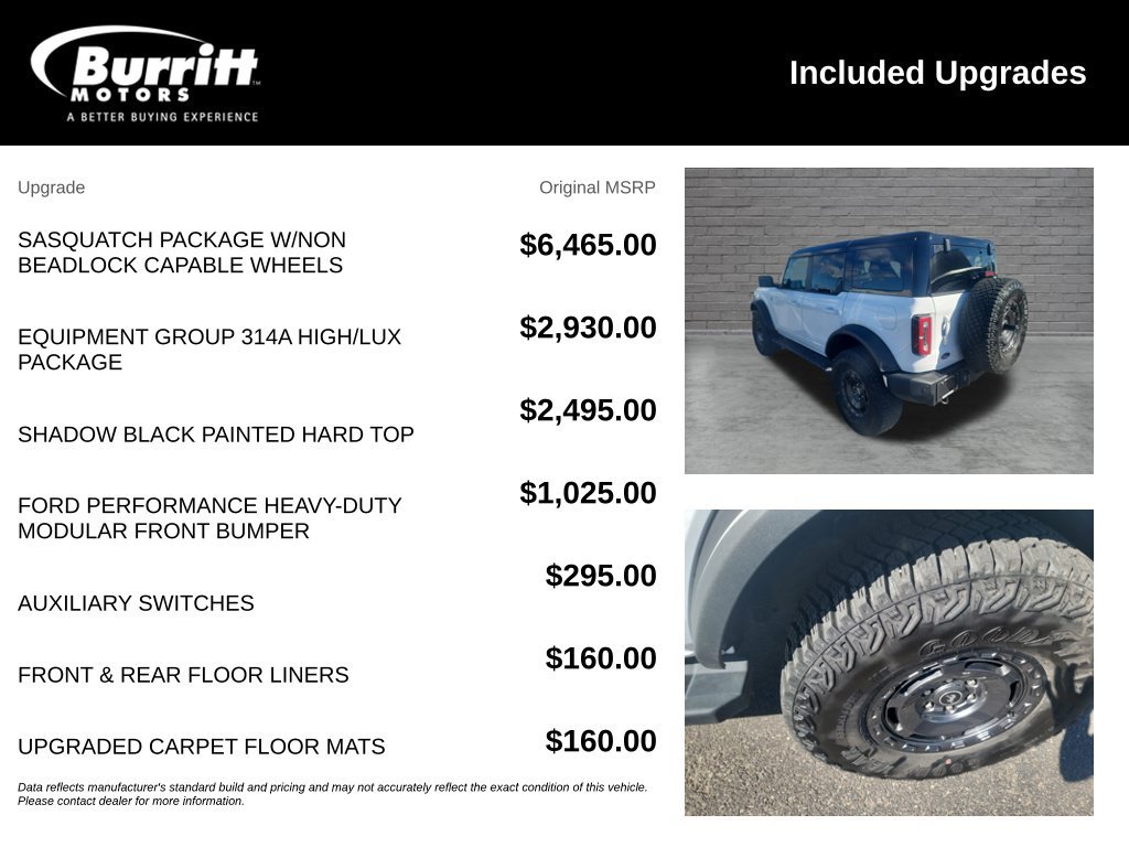 Used 2024 Ford Bronco Outer Banks AWD/4WD image 6