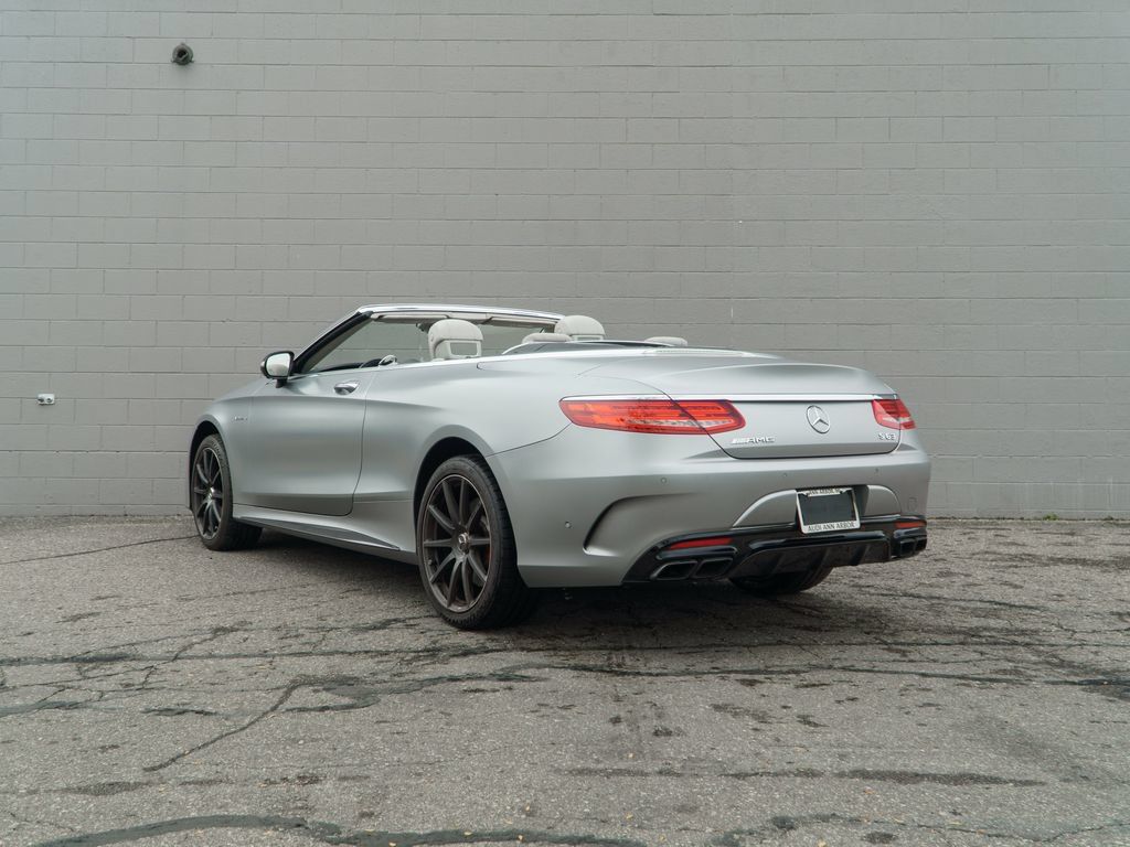 Used 2017 Mercedes-Benz S 63 AMG 4MATIC Cabriolet image 3