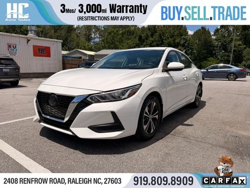Used 2021 Nissan Sentra SV FWD image 2
