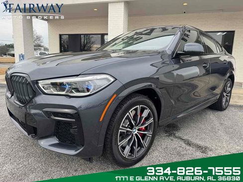 Used 2022 BMW X6 M50i w/ Executive Package image 2