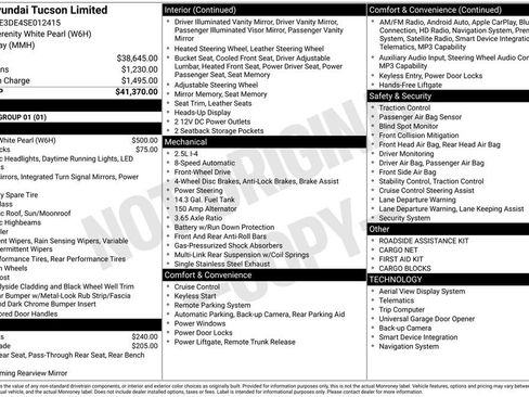 Used 2025 Hyundai Tucson Limited FWD image 26
