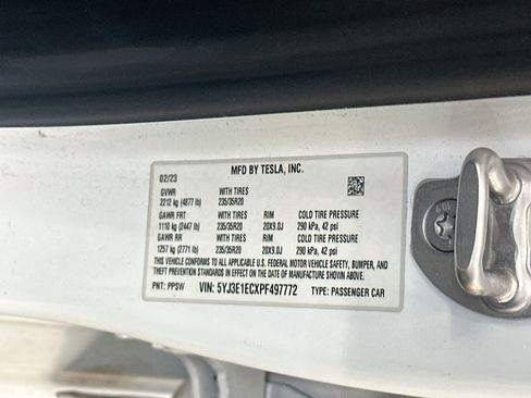 Used 2023 Tesla Model 3 Performance AWD/4WD image 12