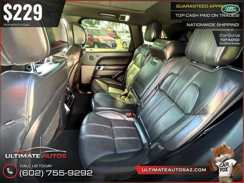 Used 2016 Land Rover Range Rover Sport Supercharged AWD/4WD image 10