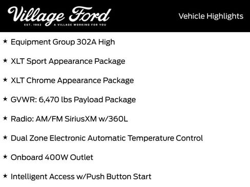Certified 2023 Ford F150 XLT w/ Equipment Group 302A High AWD/4WD image 7
