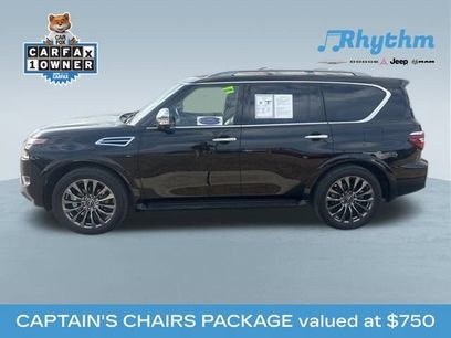 Used 2023 Nissan Armada Platinum w/ Captain's Chairs Package