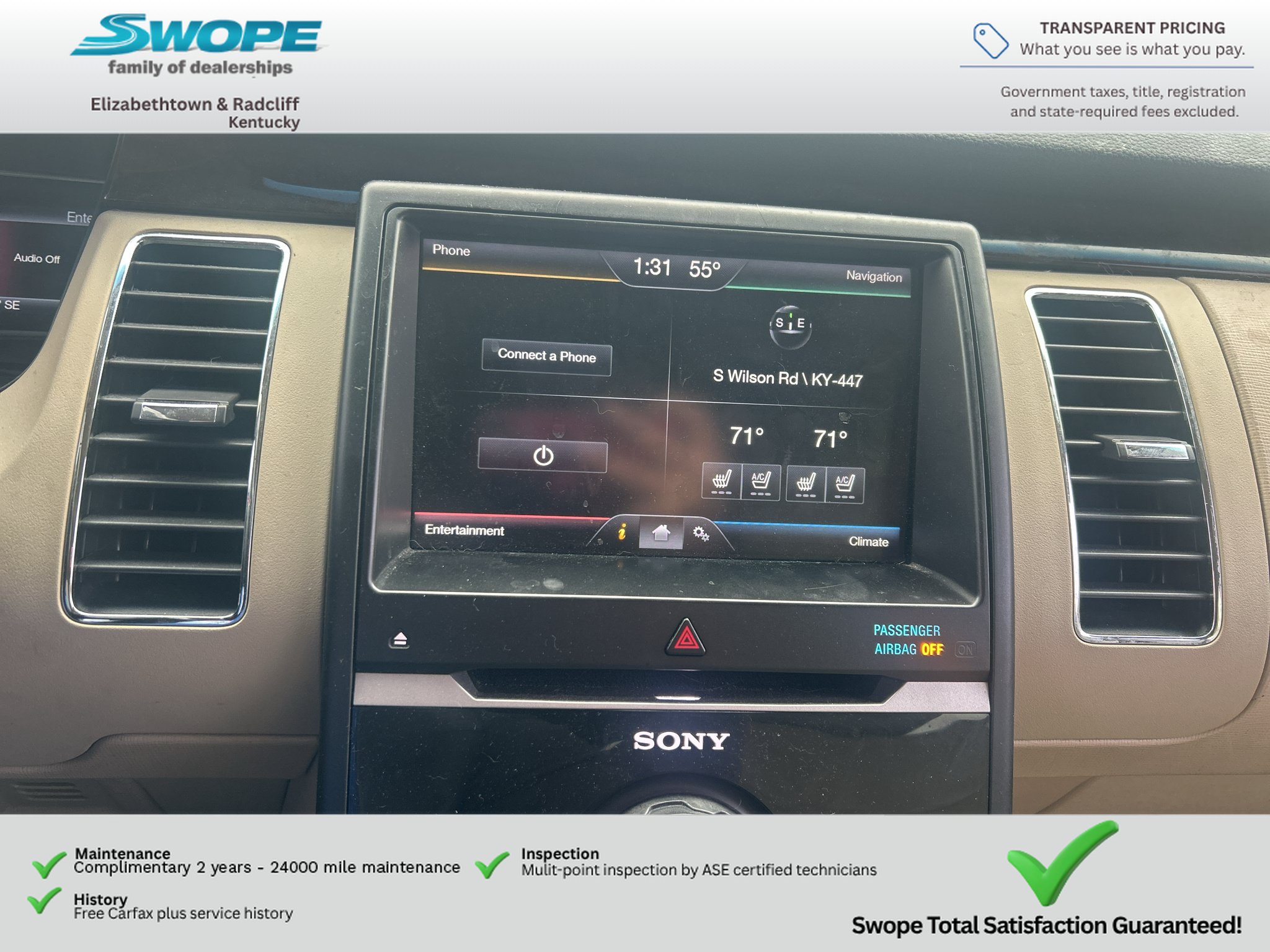 Used 2014 Ford Flex Limited w/ Equipment Group 303A AWD/4WD image 16
