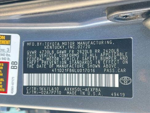 Used 2020 Toyota Avalon Limited w/ Advanced Safety Package image 25