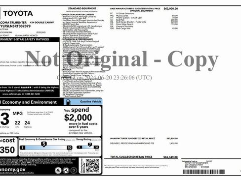 Used 2024 Toyota Tacoma Trailhunter image 4