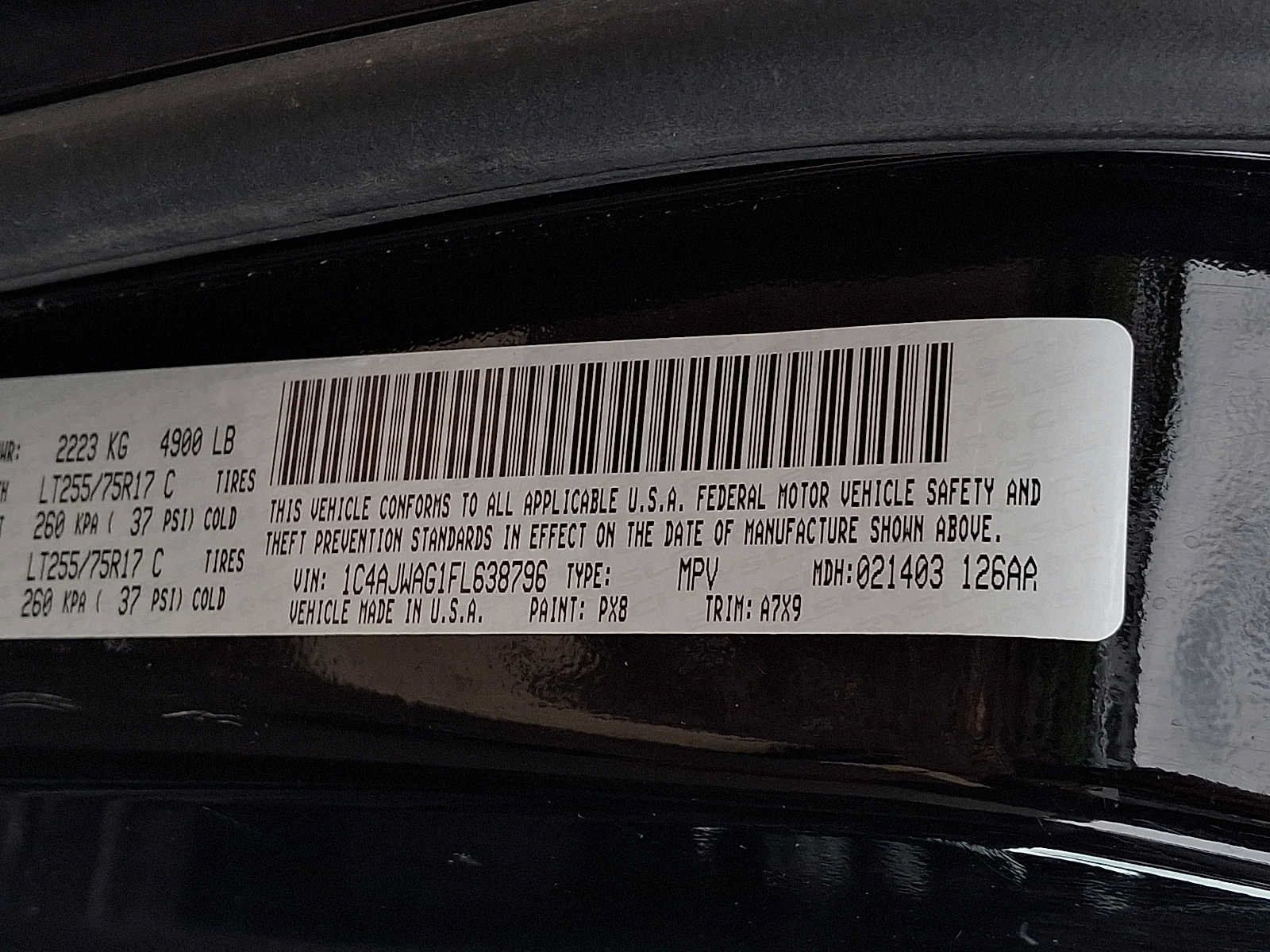 Used 2015 Jeep Wrangler Sport AWD/4WD image 26