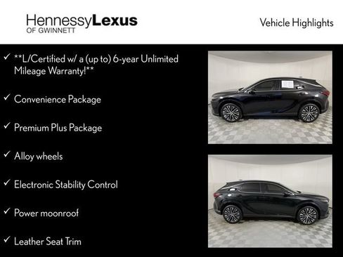 Certified 2024 Lexus RX 350 Premium w/ Cold Area Package FWD image 12