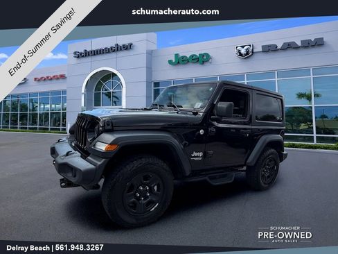 Certified 2020 Jeep Wrangler Sport AWD/4WD image 3