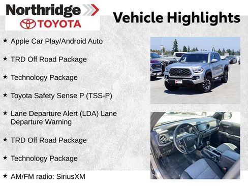 Used 2023 Toyota Tacoma TRD Off-Road w/ Technology Package AWD/4WD image 2