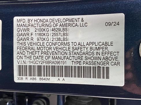 Used 2024 Honda Accord EX-L image 31
