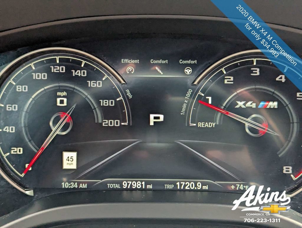 Used 2020 BMW X4 M w/ Executive Package AWD/4WD image 27