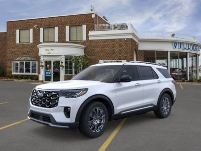 New 2025 Ford Explorer Platinum