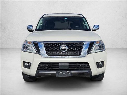 Used 2019 Nissan Armada Platinum w/ Captain's Chairs Package image 2