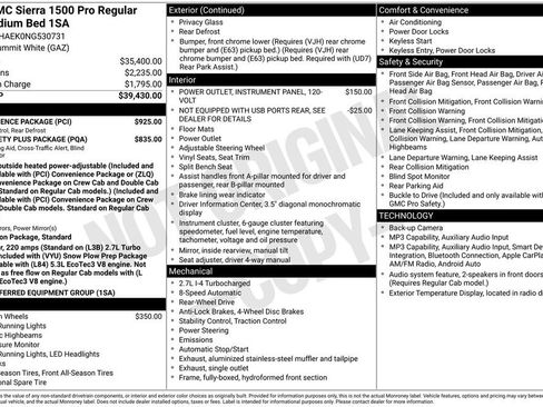 Used 2022 GMC Sierra 1500 Pro w/ Convenience Package RWD image 23
