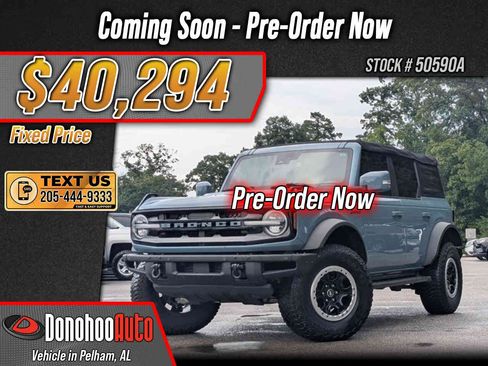 Used 2023 Ford Bronco Outer Banks w/ Sasquatch Package AWD/4WD image 1