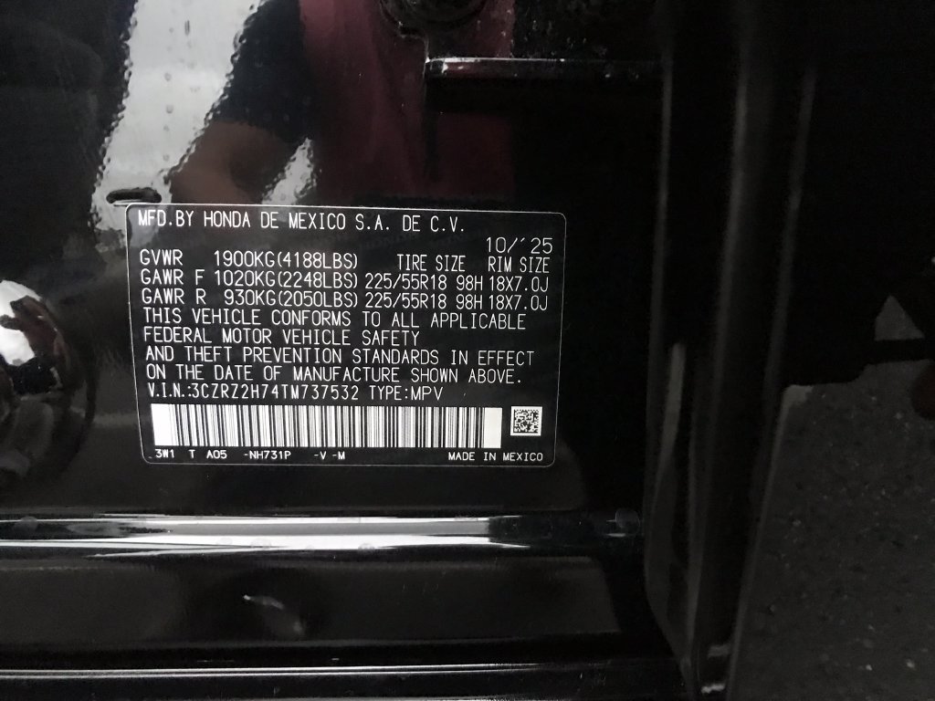 Certified 2026 Honda HR-V EX-L image 17