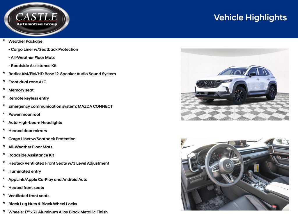 Used 2026 MAZDA CX-50 AWD 2.5 Hybrid w/ Weather Package image 4