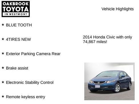 Used 2014 Honda Civic LX image 7