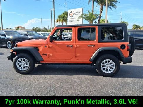 Used 2023 Jeep Wrangler Unlimited Sport AWD/4WD image 4