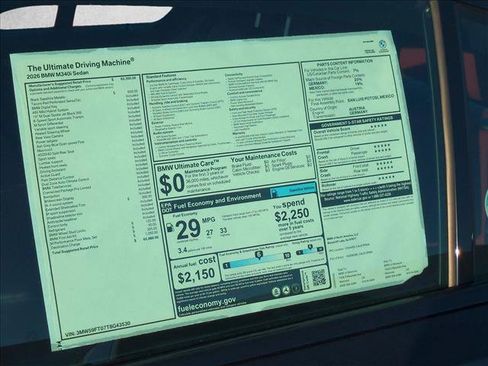 New 2026 BMW M340i RWD image 18