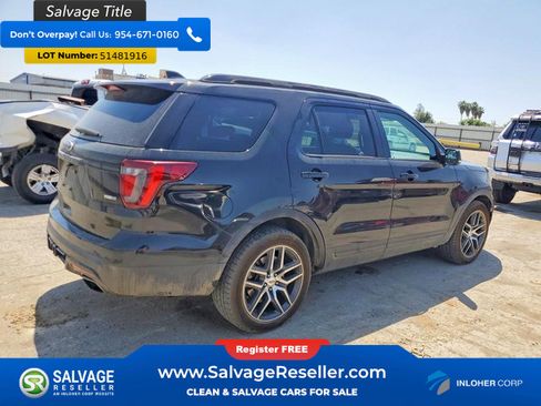 Used 2017 Ford Explorer Sport AWD/4WD image 4