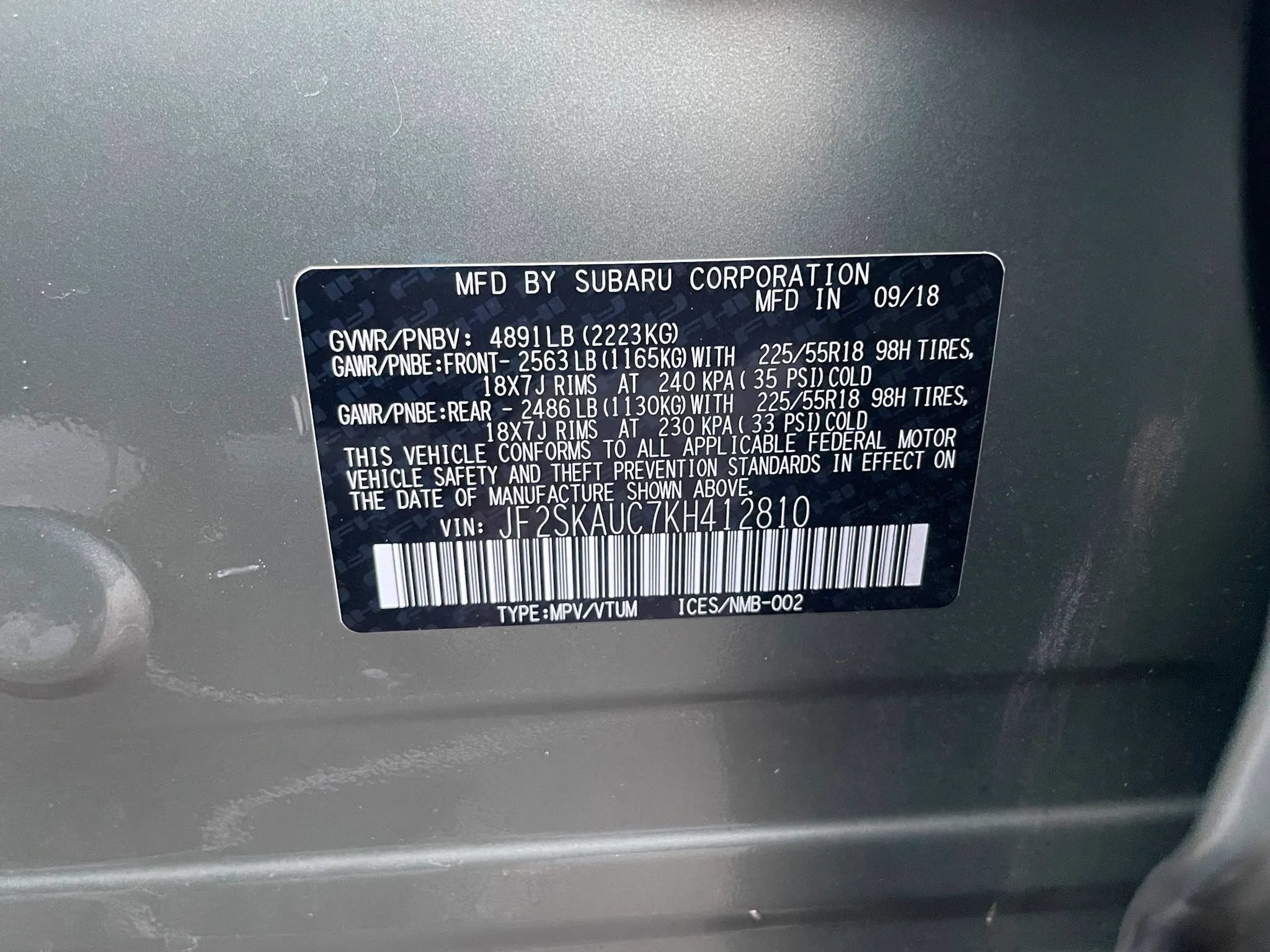 Used 2019 Subaru Forester Limited AWD/4WD image 54