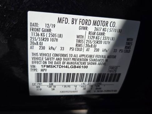 Used 2020 Ford Explorer XLT w/ Equipment Group 202A RWD image 21