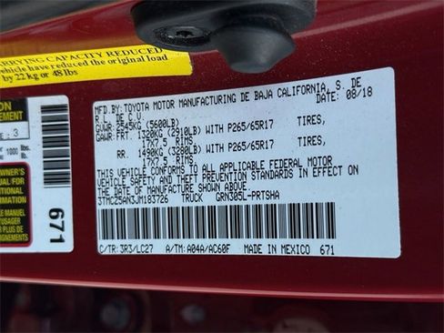 Used 2018 Toyota Tacoma TRD Sport image 34