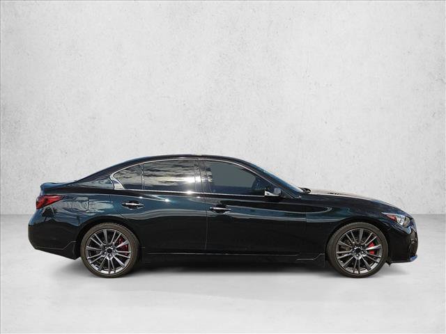 Used 2023 INFINITI Q50 Red Sport 400 w/ Black Opal Edition RWD image 4