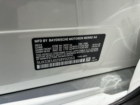 Used 2025 BMW X5 M60i w/ Executive Package AWD/4WD image 37