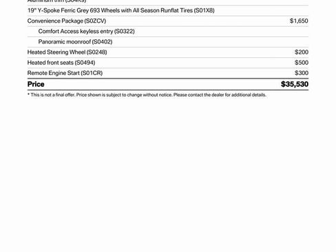 Certified 2023 BMW X3 xDrive30i w/ Convenience Package image 3