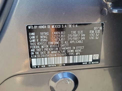 Used 2016 Honda HR-V EX-L image 33