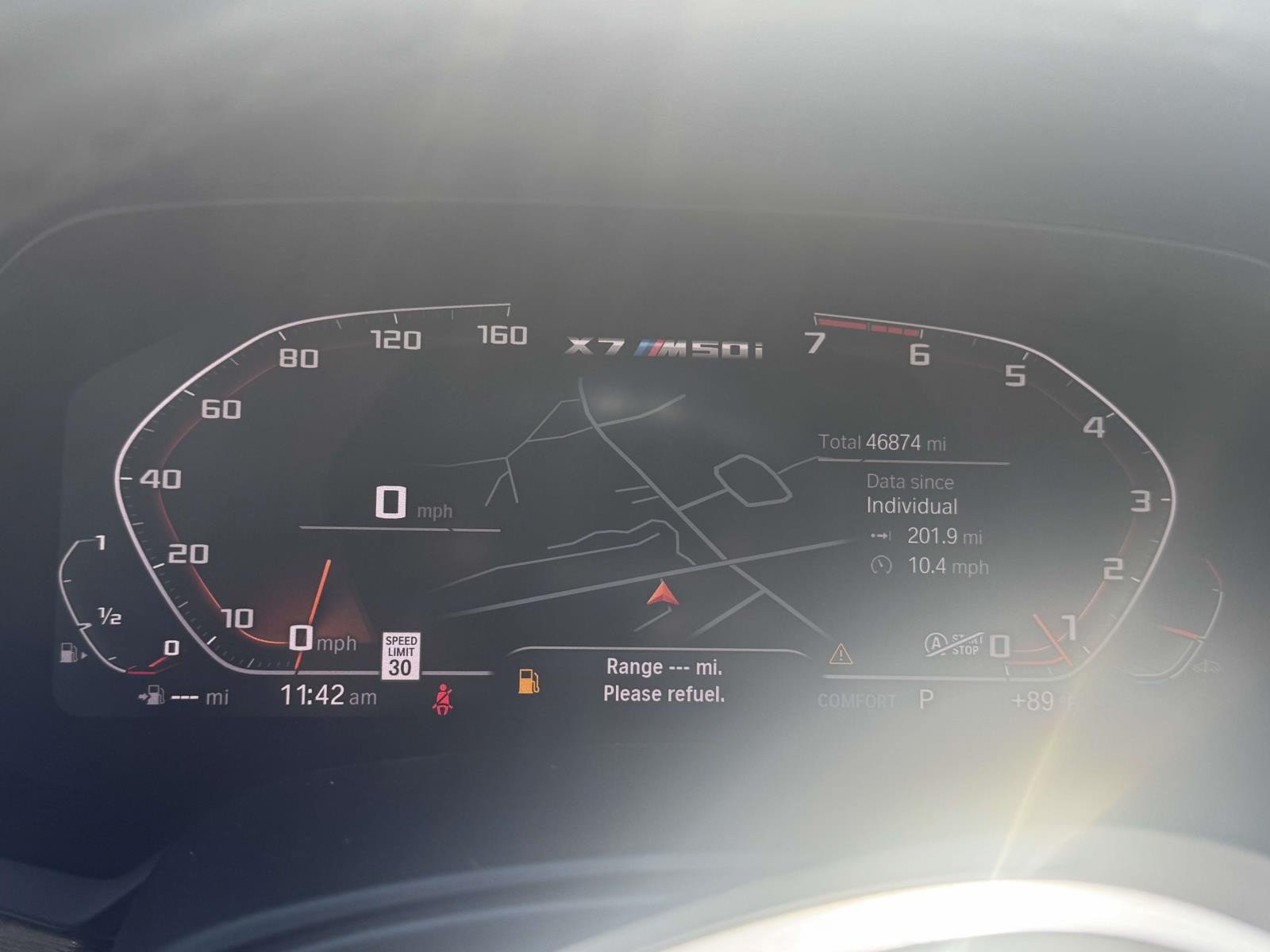 Used 2020 BMW X7 M50i AWD/4WD image 25
