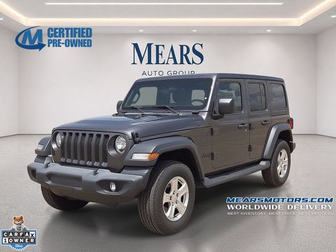 Used 2023 Jeep Wrangler Unlimited Sport AWD/4WD image 1