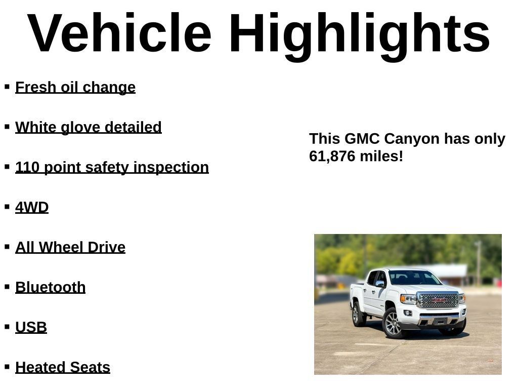 Used 2020 GMC Canyon Denali AWD/4WD image 35