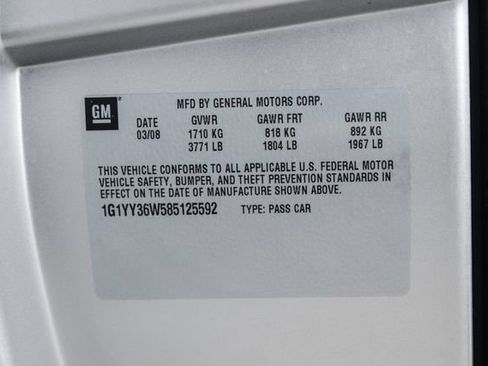 Used 2008 Chevrolet Corvette Convertible w/ Preferred Equipment Group RWD image 71