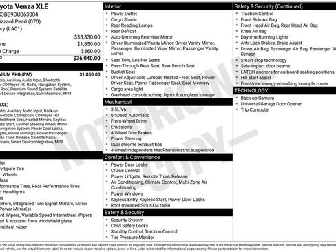 Used 2013 Toyota Venza XLE w/ XLE Premium Pkg FWD image 5