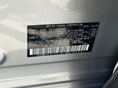New 2026 Subaru Forester Premium AWD/4WD image 33
