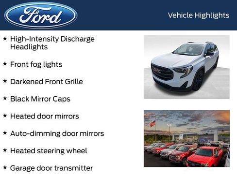 Used 2021 GMC Terrain SLT w/ Infotainment Package II AWD/4WD image 12