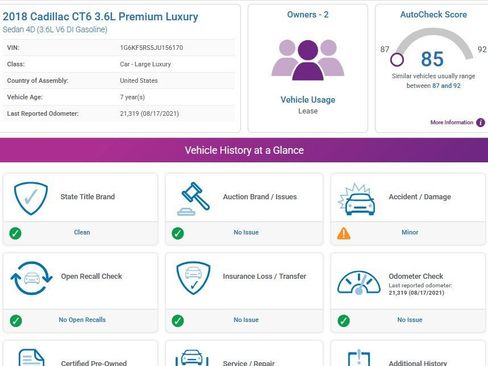 Used 2018 Cadillac CT6 Premium Luxury image 3