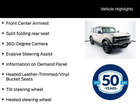 Certified 2025 Ford Bronco Outer Banks AWD/4WD image 16