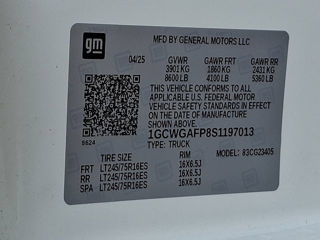 Used 2025 Chevrolet Express 2500 w/ Driver Convenience Package RWD image 30