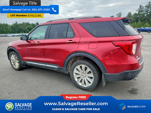 Used 2022 Ford Explorer Limited w/ Limited Technology Package AWD/4WD image 3