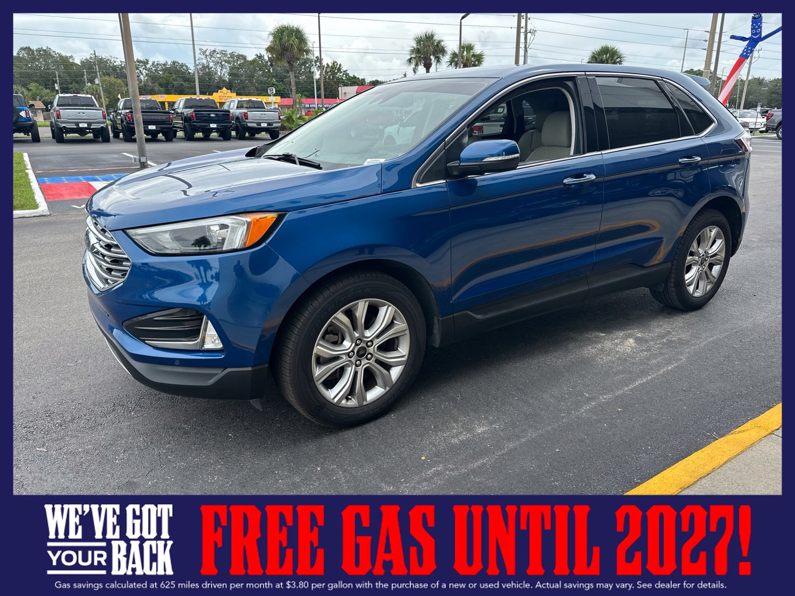 New 2023 Ford Edge Titanium w/ Cargo Accessory Package AWD/4WD image 8