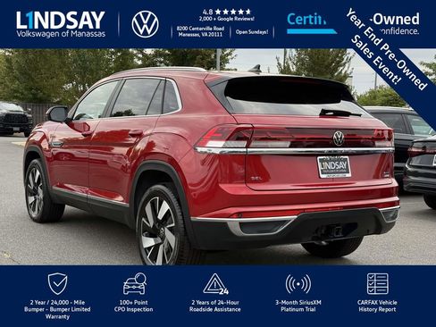 Certified 2024 Volkswagen Atlas Cross Sport SEL image 5