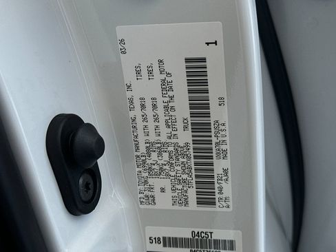 New 2026 Toyota Tundra SR5 RWD image 27