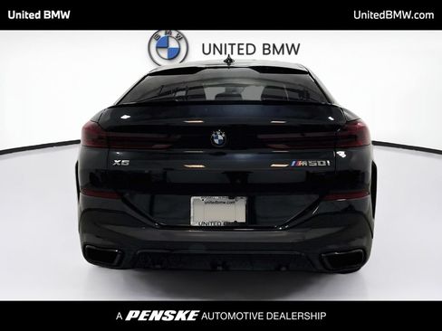 Used 2022 BMW X6 M50i w/ Executive Package AWD/4WD image 6